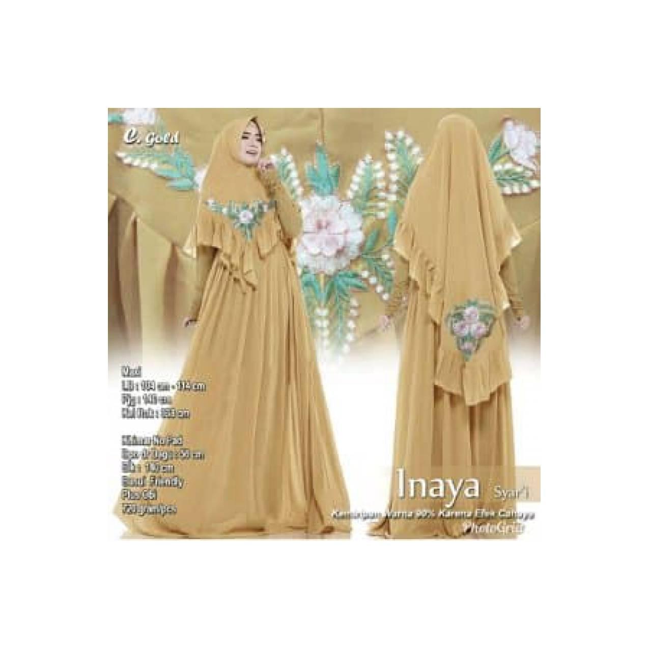 Baju Gamis Inaya Syari Diskon