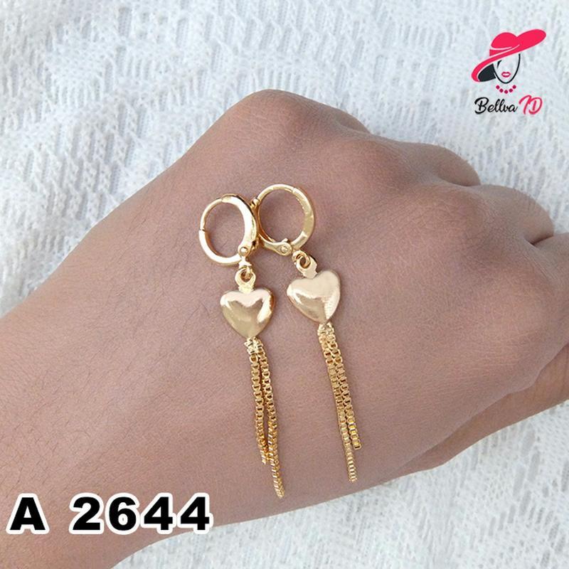 Jual Aksesoris Wanita Anting Love Rumbai A 2644