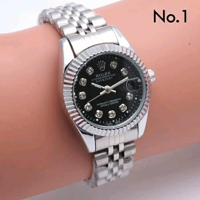 HOT PROMO Jam Tangan Wanita Rolex Datejust Super Mewah ( Aigner Bonia Casio Gc ) /SALE
