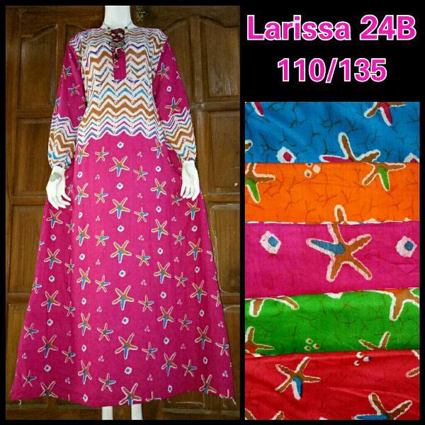 Promo Hari Ini Daster Panjang Gamis Rayon Larissa 24B Khusus