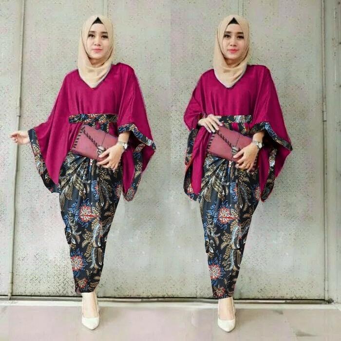 Jakarta Mall - Setelan Atas dan Bawahan Baju Tradisional / Baju Batik / Kebaya Modern / Baju Murah / Batik Wanita / Baju Wanita / Kutu Baru / Murah; Motif dan Warna Real Photo #Ukuran S, M, L dan XL