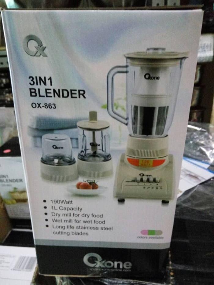 BLENDER 3 in 1 Oxone Ox-863 Low Watt ASLI