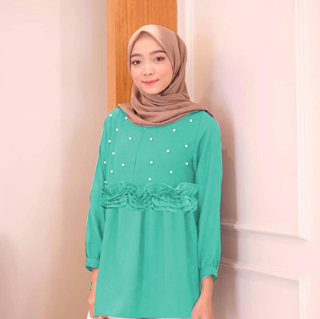 DoubleC Fashion Tunik Wanita Betria / Dress Wanita / Baju Muslim / Atasan Wanita