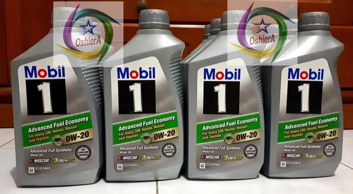 Oli Mobil 1 Advanced Fuel Economy 0W-20 (1L)
