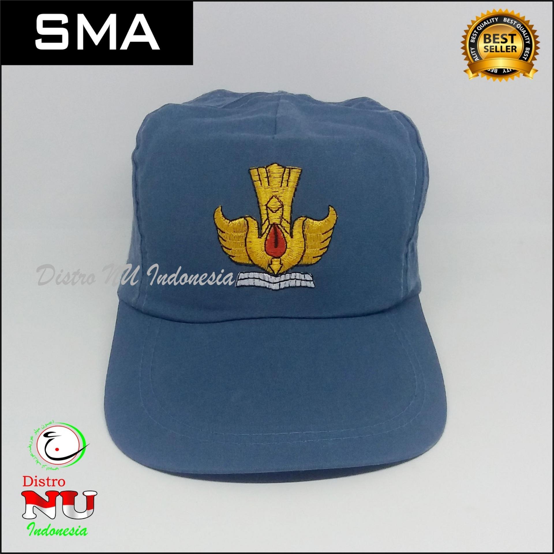 TOPI SEKOLAH SMA BORDIR (UKURAN BISA DISESUAIKAN /DIATUR) / buku tulis balpen / seragam sekolah / baju sekolah / celana sekolah / fabercastell / kenko / peci sekolah / sabuk sma smp sd tk / buku gambar / alat tulis / sepatu sekolah / ujian nasional / gros