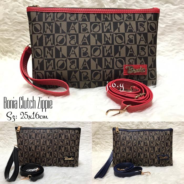 Tas Murah/Tas Lokal/Branded/Clutch/Bonia Clutch Zippie