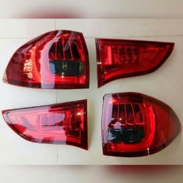 YAB-PJ-0180RS Stoplamp Pajero Sport LED & LED Bar Red S Terbagus
