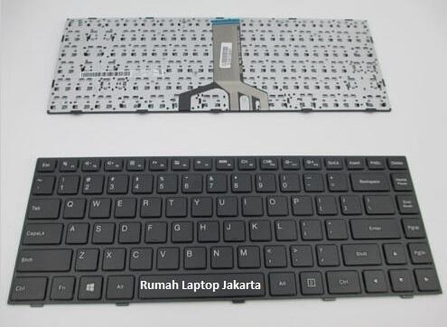 Keyboard Laptop Lenovo IdeaPad 100-14IBD Hitam