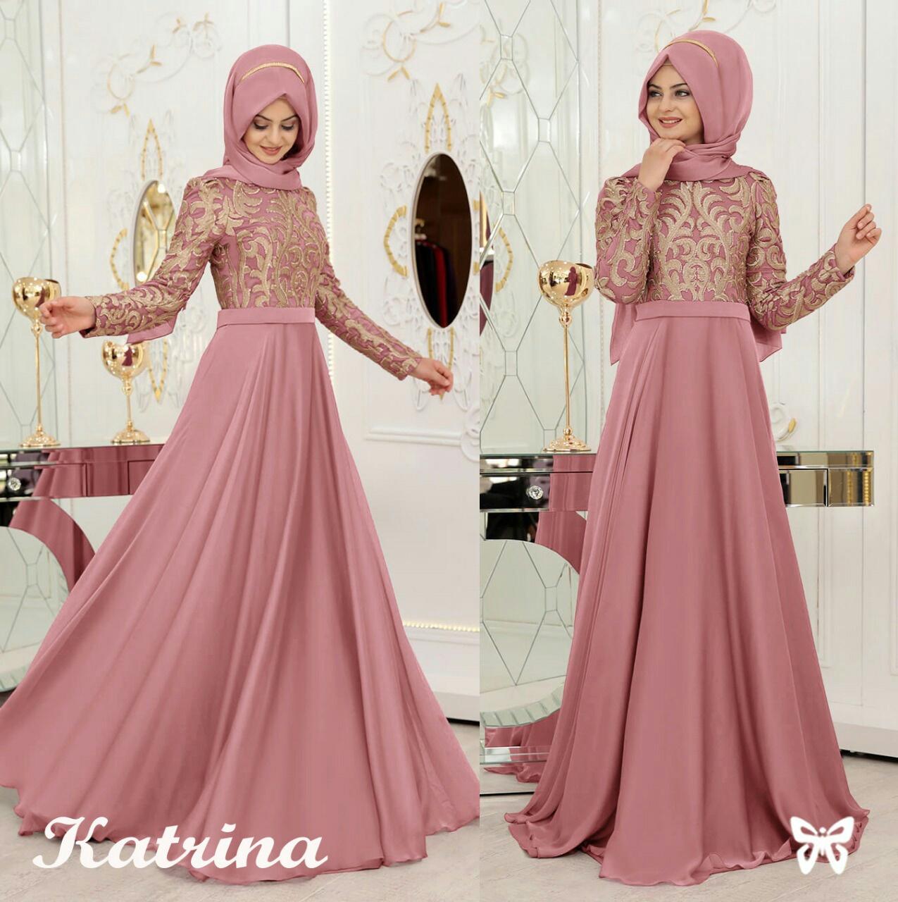 FJCO SIS Katrina / Maxi Dress wanita / Fashion wanita / Fashion Muslimah