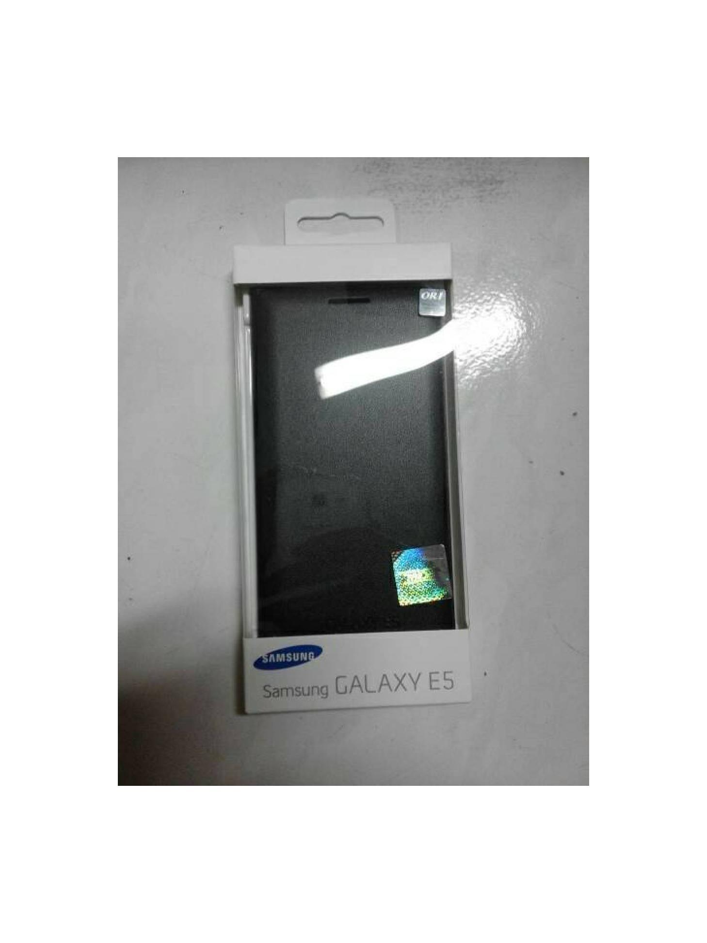 Flip Wallet Case Samsung Galaxy E5 Original