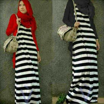Setelan Dress 3in1 Hijab Baju muslim Wanita Remaja Dewasa 1637