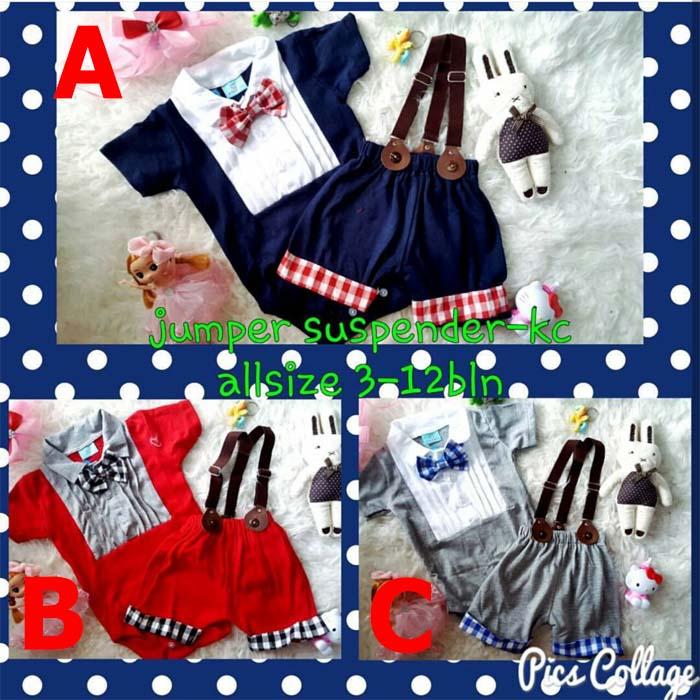 Setelan Baju Bayi Laki Laki Lucu Jumper