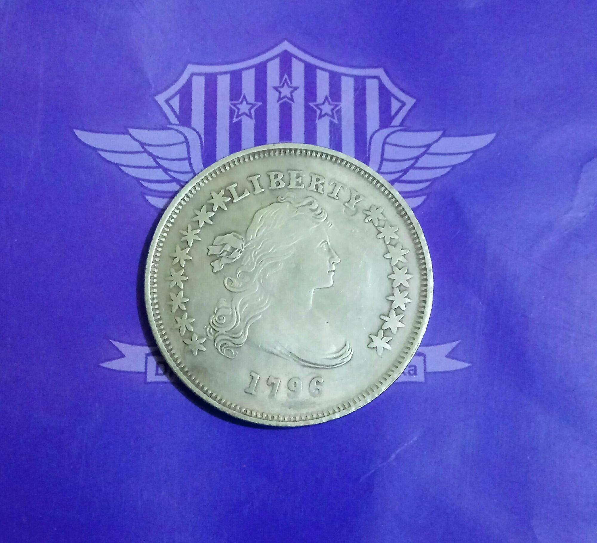 Uang Kuno UNITED STATES OF AMERICA LIBERTY Tahun 1796