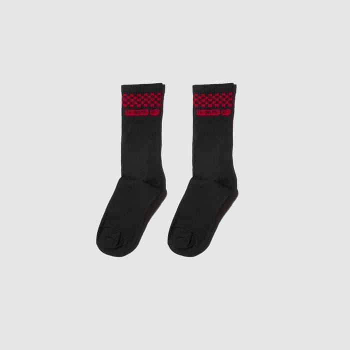 PROMO!!! Thanksinsomnia Sock | Alma Checkerboard | Red Black - Red Black