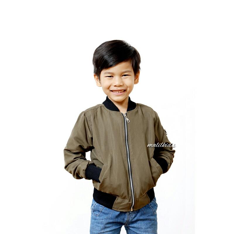 JACKET BOMBER MALILKIDS (FREE 1 PATCH)