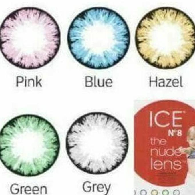 Softlens N8 Baby Big Eyes Blue Diameter 16Mm Mata Normal Murah