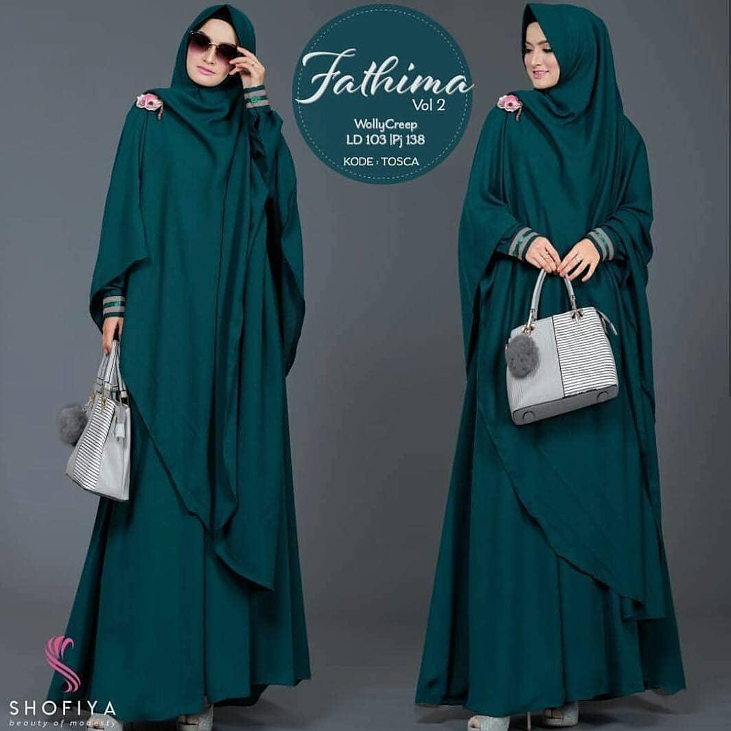 Fatimah Syari 2 // Baju Gamis // Dress Wanita
