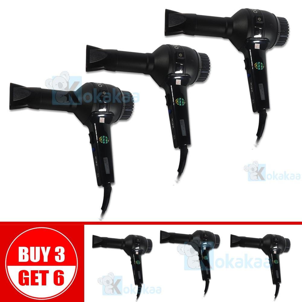Buy 3 Get 6 Wigo Hair Dryer Taifun Wind Blow 900 Bundle Corong - Hitam