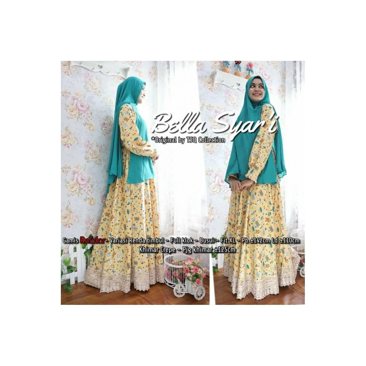GAMIS SYARI BERGO SET BUSUI JUMBO : BW4056 BELLA