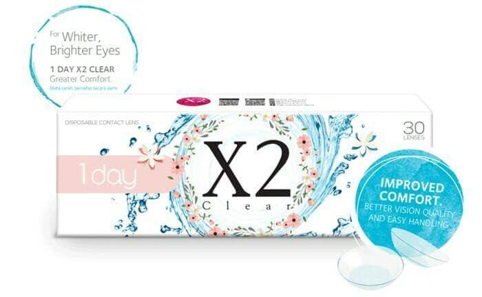 Softlens / Acc Softlens x2 clear daily 15psg