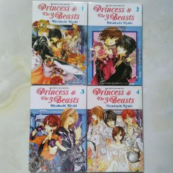 Komik Princess and The 3 Beasts 1-4T