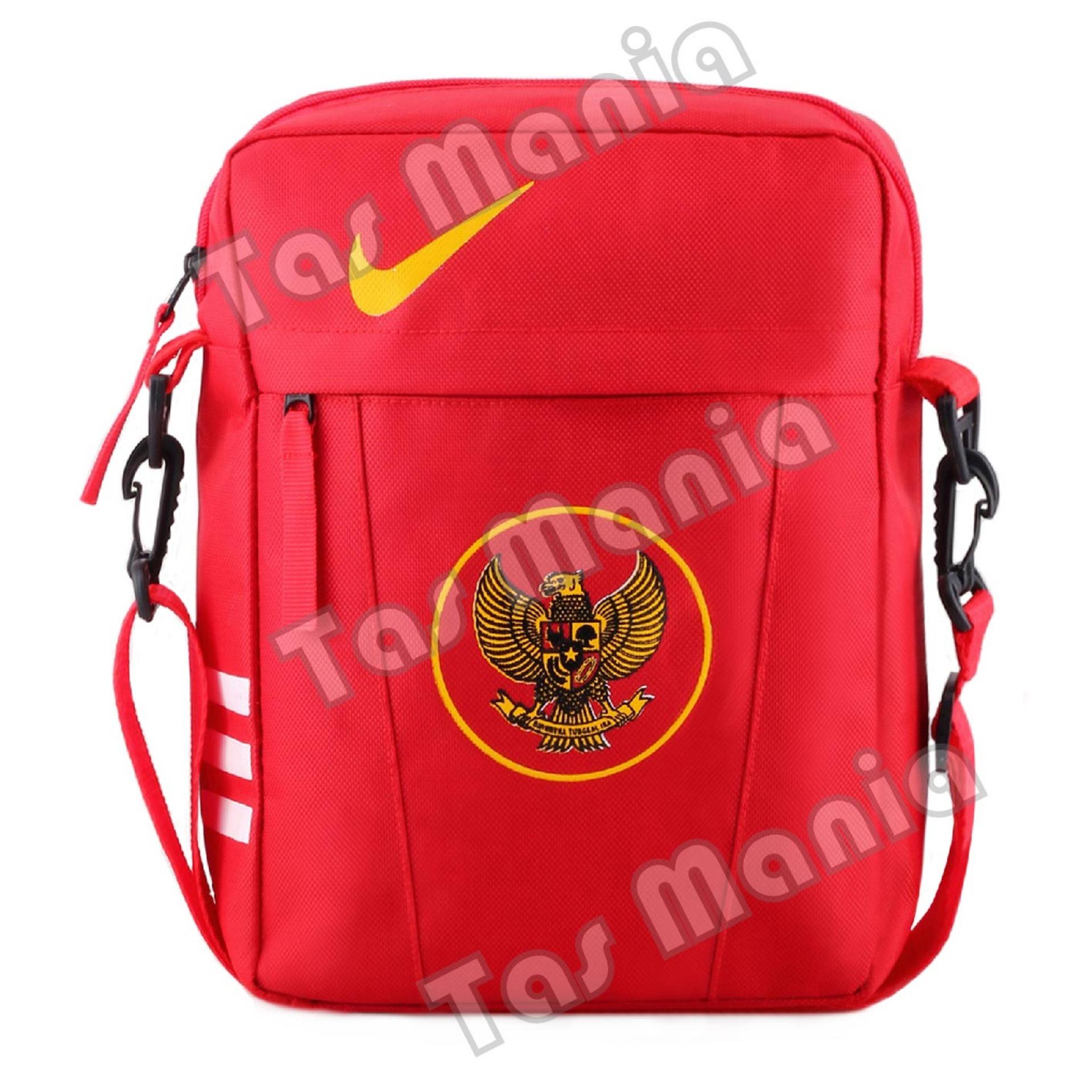 Tas Selempang Nike Bola Pria Garuda Indonesia Men Soccer Editions - Red Tas Nike Adidas Puma Eiger Bodypack Kalibre Rei Fila Tas Ransel Fitness Sport Bag Pria Pinggang Termurah Terlaris Best Seller