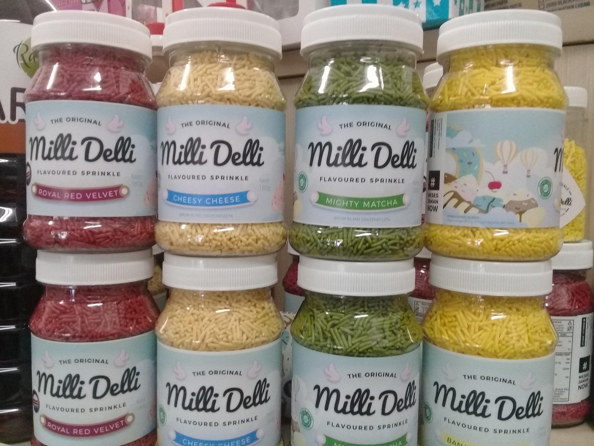 Meses Milli Delli Flavoured Sprinkle Banana Bonanza 180 gram