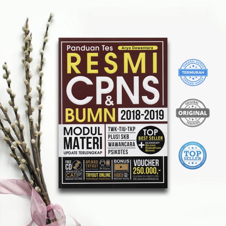 BEST SELLER! PANDUAN TES RESMI CPNS & BUMN 2019-2019 (ORIGINAL)