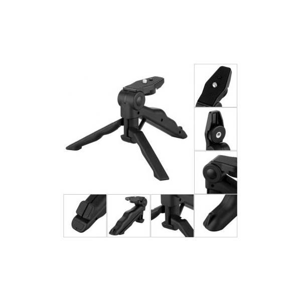 Hot Promo 2 In 1 Portable Mini Folding Tripod DSLR Camera Kamera Xiaomi Yi Gopro Perlengkapan Kamera