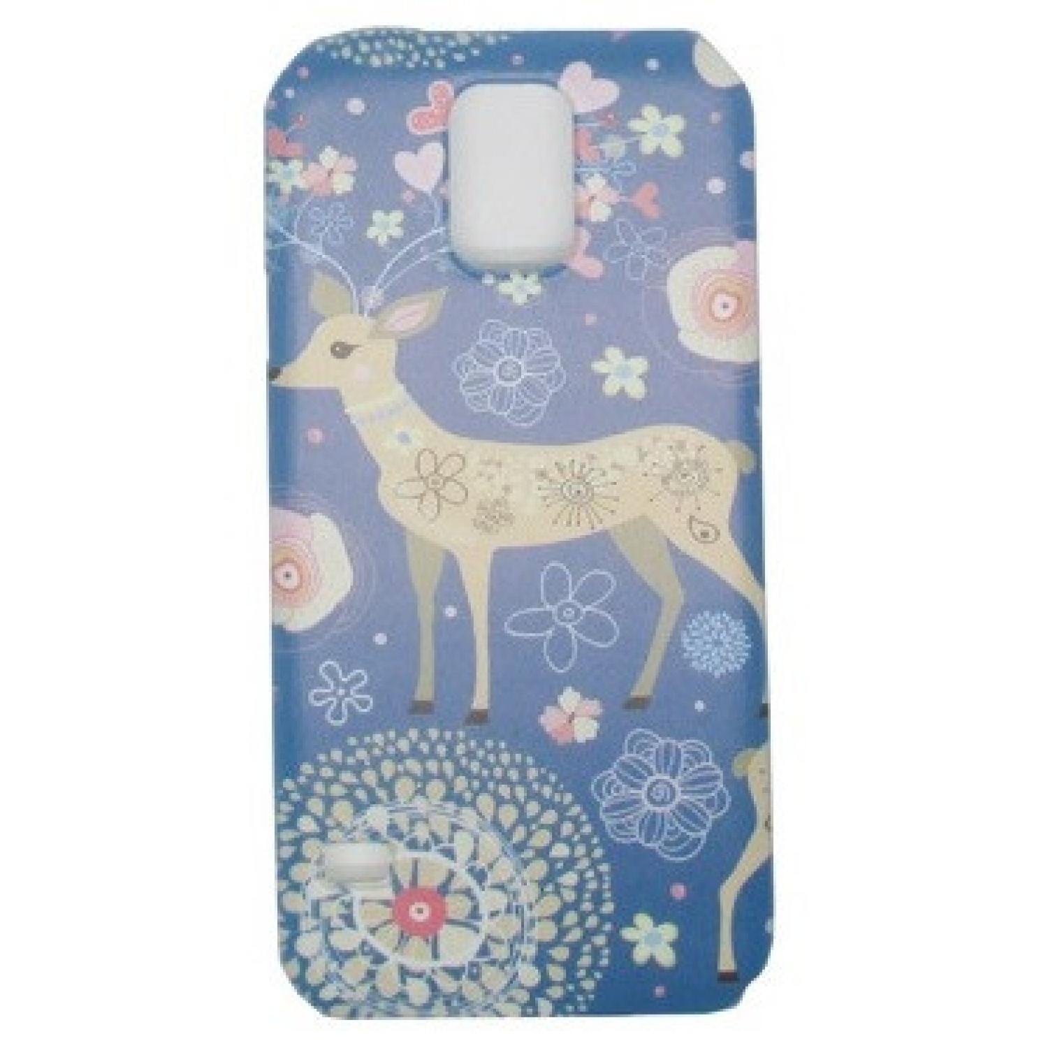 Painting Phone Plastic Case for Samsung Galaxy S5 Casing HP Murah Terbaru