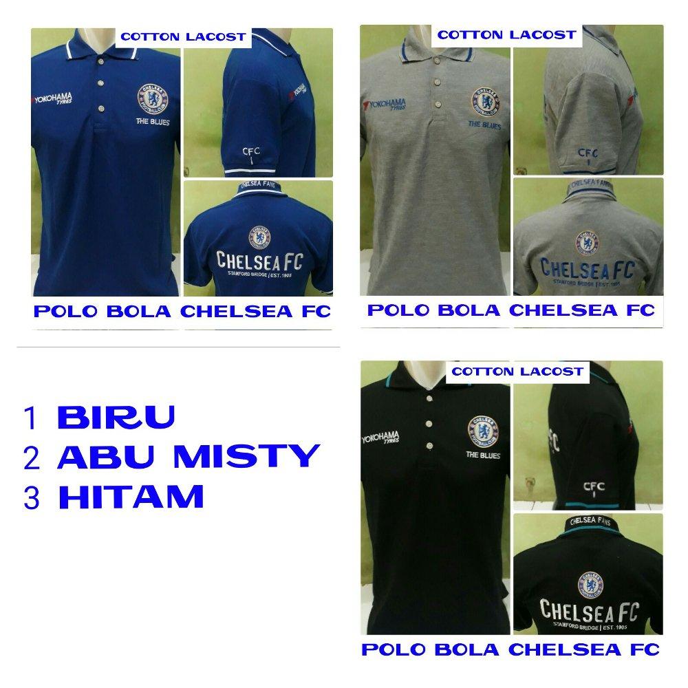 Kaos polo bola chelsea di lapak Fashion depok bahrudin_tanjung
