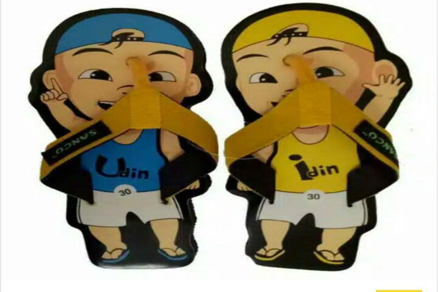 SANDAL SANCU UDIN IDIN / SANDAL karakter LUCU LAKI-LAKI