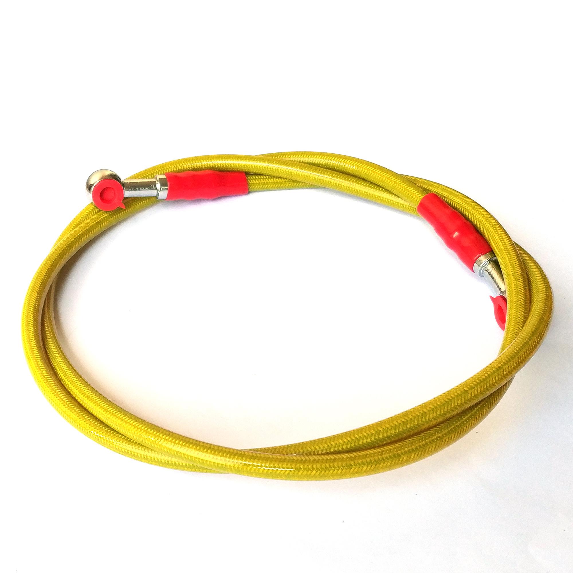 Selang Rem Depan Variasi Panjang 130CM - Kuning