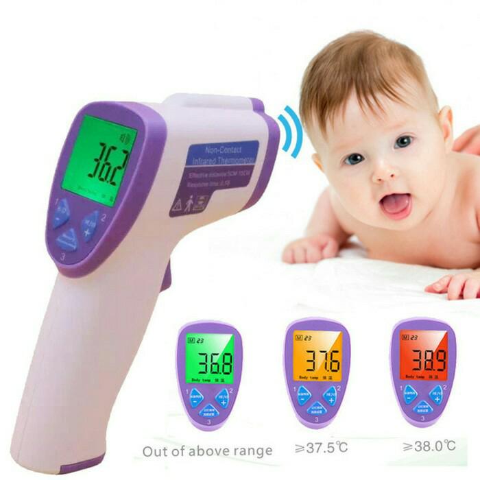 termometer infrared gun alat pengukur suhu badan