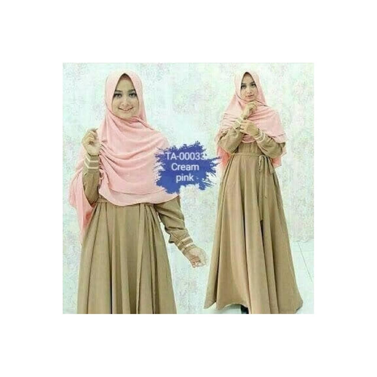 GAMIS MODERN baju muslim pesta gamis yunmina aneka warna 3 dress maxi