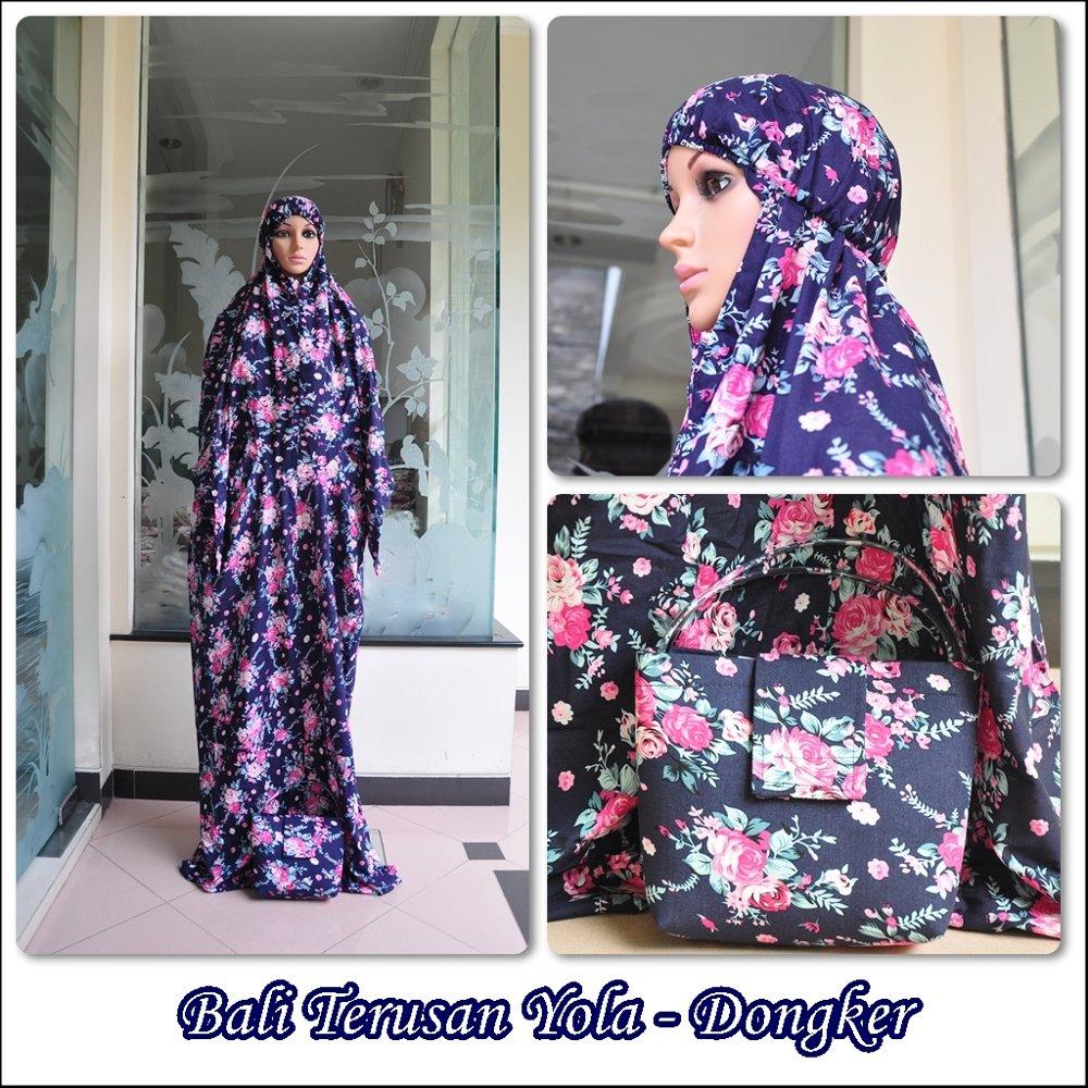MUKENA BALI TERUSAN YOLA DONGKER di lapak Grosir Mukena Dessy mukenadessy