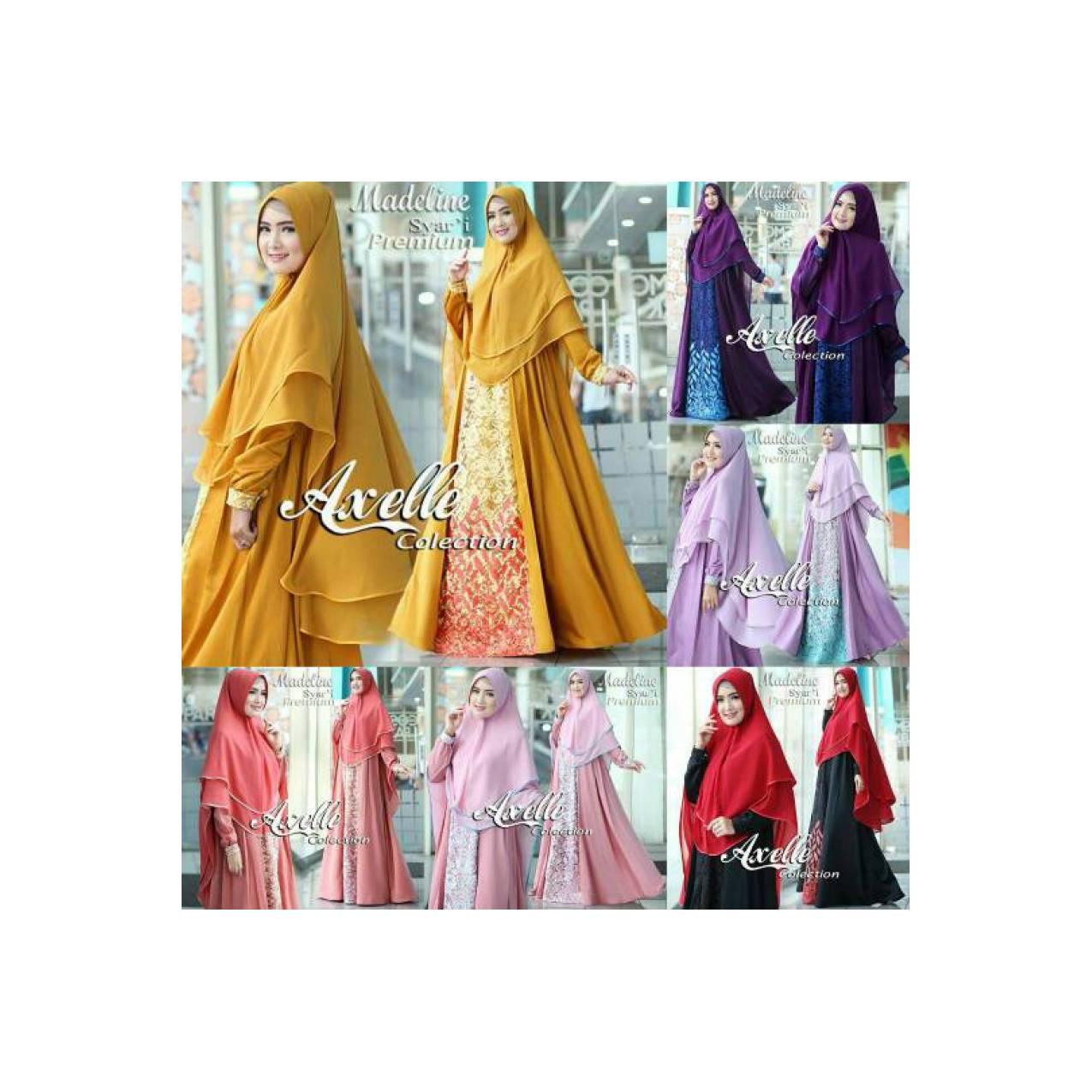 madeline premium by axelle gamis brokat lebaran