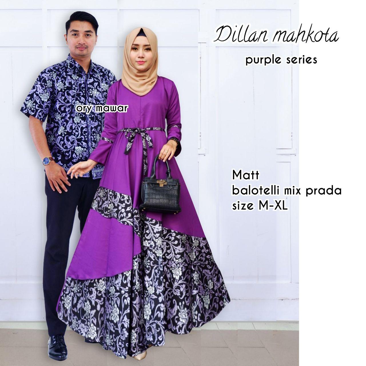 Batik Couple / Batik Sarimbit / Batik Keluarga - Dillan Mahkota