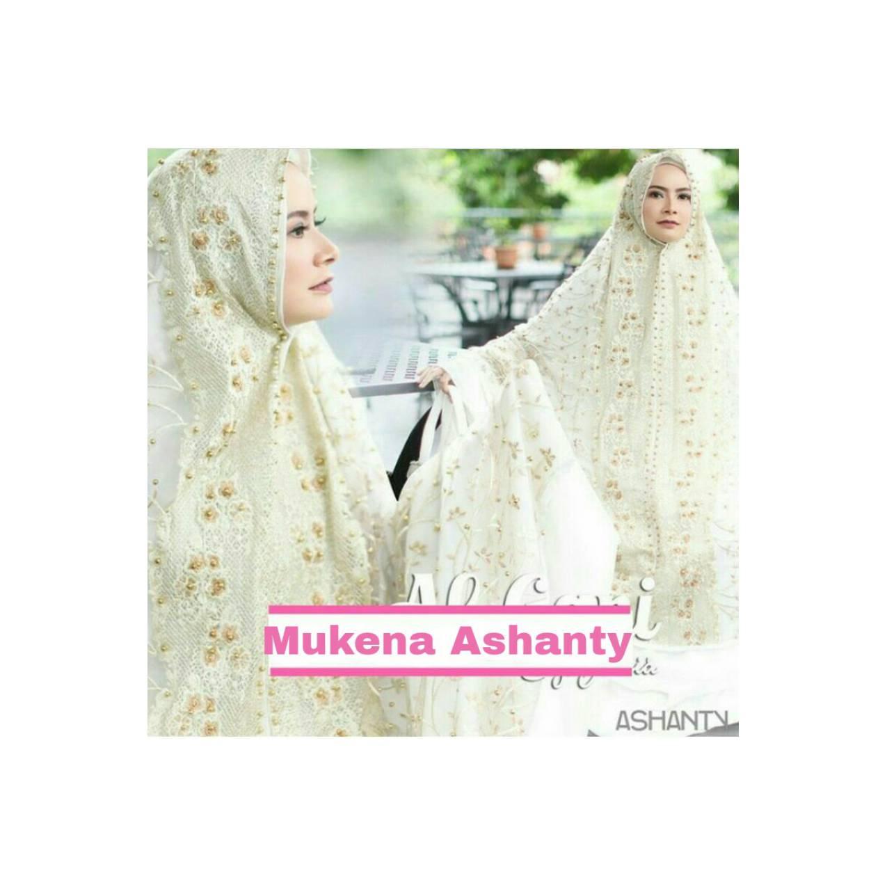 Mukena Ashanty Brukat Mewah ori a Al gani