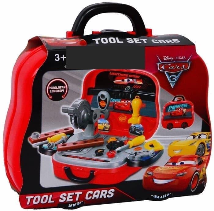TOOL SET KOPER CARS MAINAN ANAK