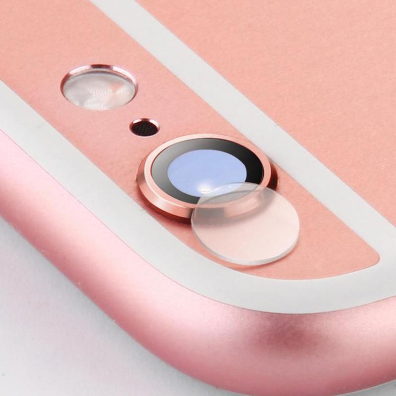 Lensa Kamera 9 H Kaca Tempered Transparan Pelindung Punggung HP Film untuk iPhone 7