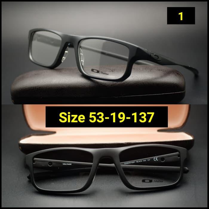 Hemat 10%!! Frame Kacamata Oakley Voltage Black Red Ducati - ready stock
