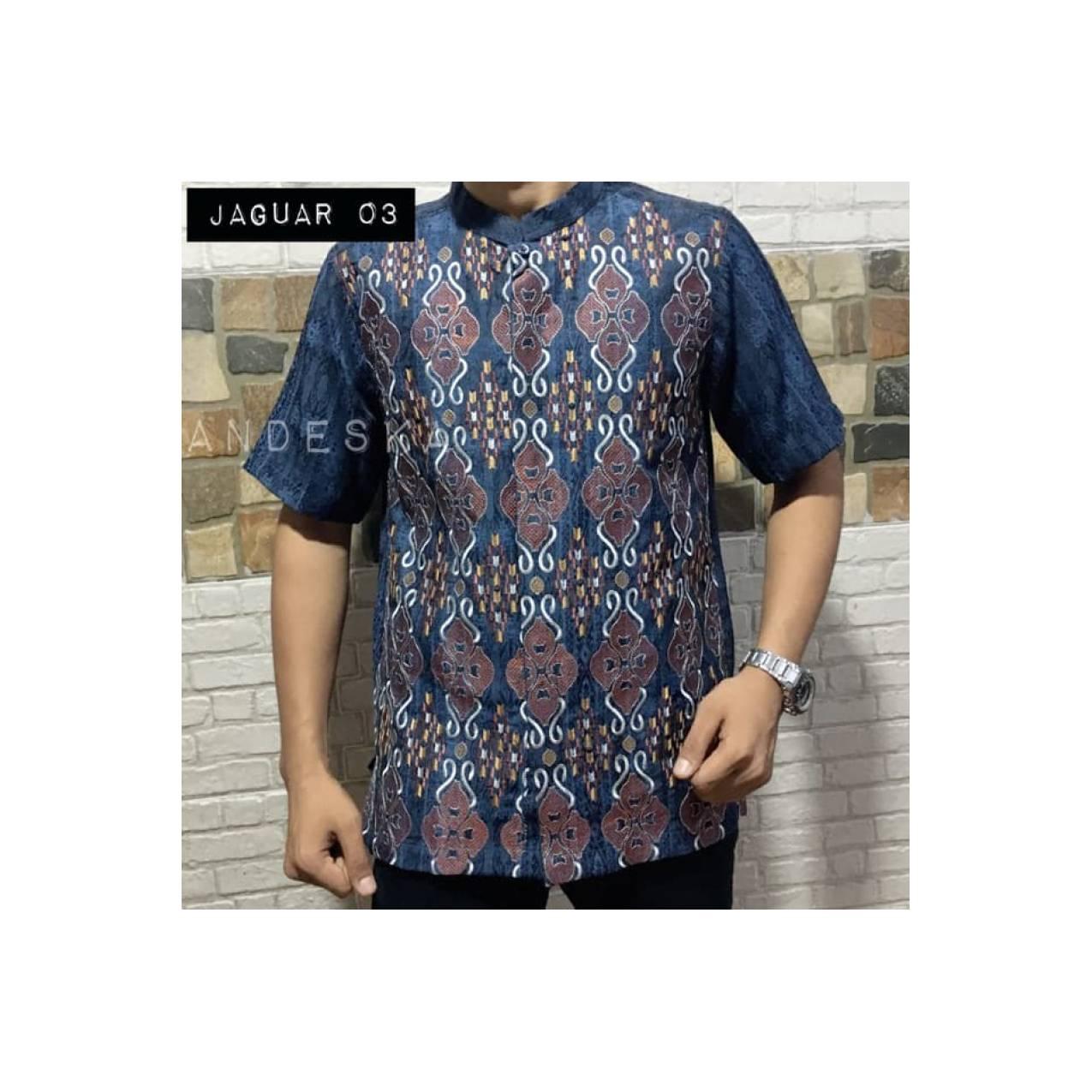 Bajukoko Baju koko terbaru bahan jaguar premium JAGUAR 03 Stok
