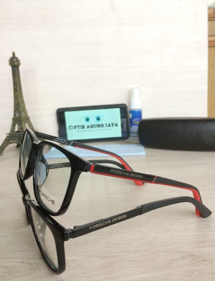 DISKON (Frame+Lensa) Frame Kacamata Porche Design 9Y12 |Kacamata Gratis Lensa TERMURAH