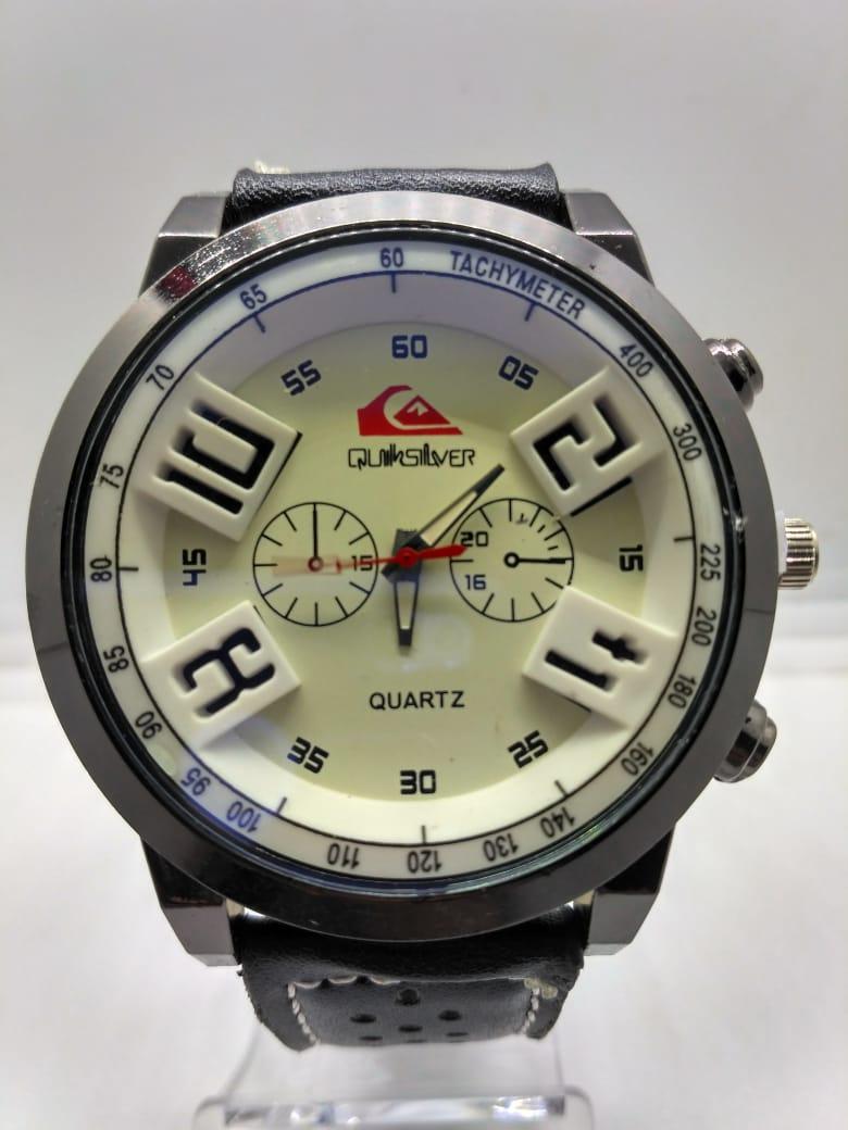 Ar-Rahman - Quiksilver Outdoorwatch/ Jam Tangan Sport / Kasual Pria - Genuine Leather Strap / Tali Kulit /jam Tangan Fashion Pria / Jam Tangan Formal Pria