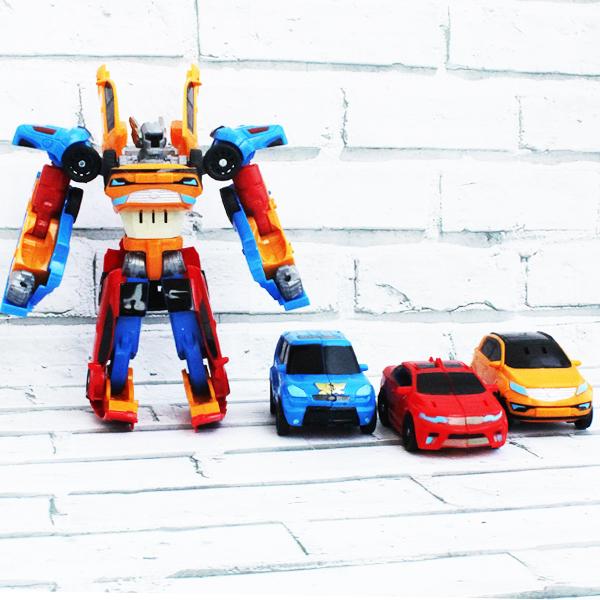 Tobot Tritan - 1 Robot Bisa Berubah Menjadi 3 Mobil - 3 Cars Combine