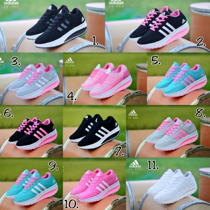 Promo BEST SELLER ! SEPATU WANITA CASUAL SNEAKER WEDGES NIKE SPORT WOMEN Diskon