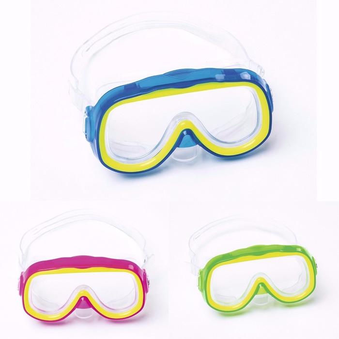 Bestway Hydro Force Explora Swim Mask / Masker Kacamata Renang Anak - Merah Muda