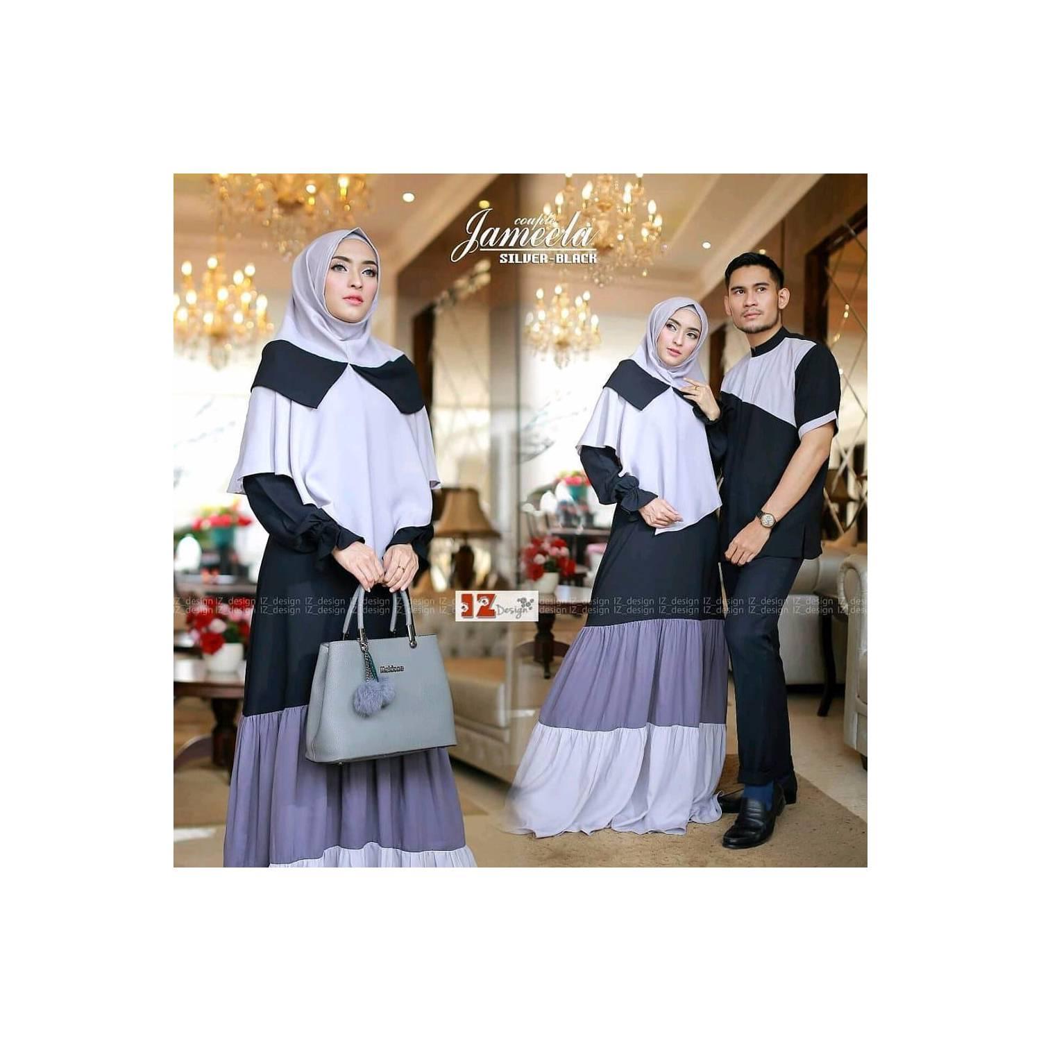 Baju Couple Pria Dan Wanita Baju Jameela Couple trendy gamis cantik