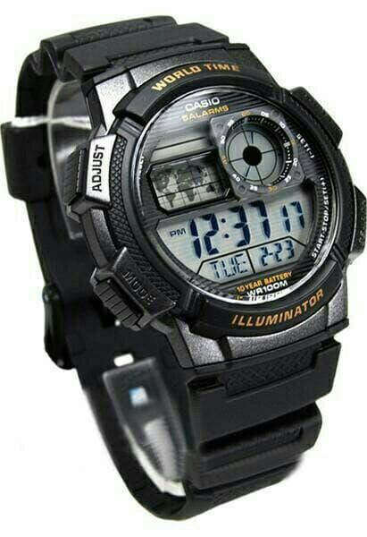 Jam Tangan Casio Original Pria AE-1000W-1AV BERGARANSI RESMI #PRIAJam Tangan Pria Terbaru Laki Laki Murah Anti Air Original Digital Terbaik Sporty Murah Berkualitas Couple Imo
